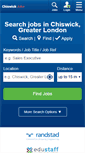Mobile Screenshot of chiswickjobs.co.uk